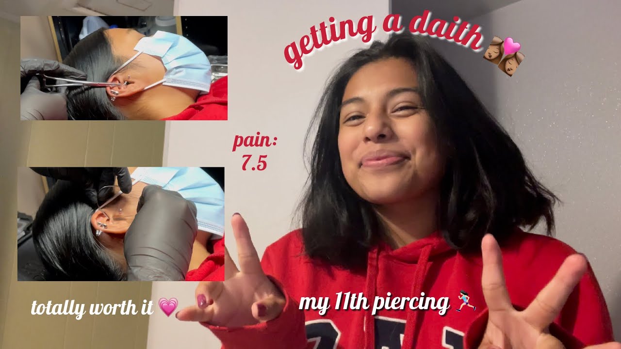 NEW PIERCING, GETTING A DAITH 🔆