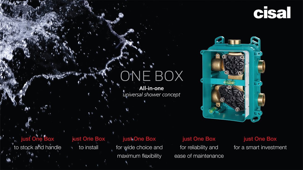 CISAL OneBox - all in one universal shower concept (English)