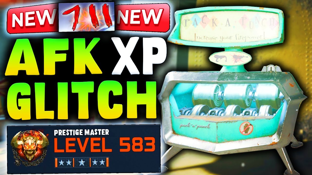 NEW EASY AFK XP / CAMO GLITCH IN BO7! SOLO PRESTIGE MASTER LEVEL 1000 XP GLITCH!