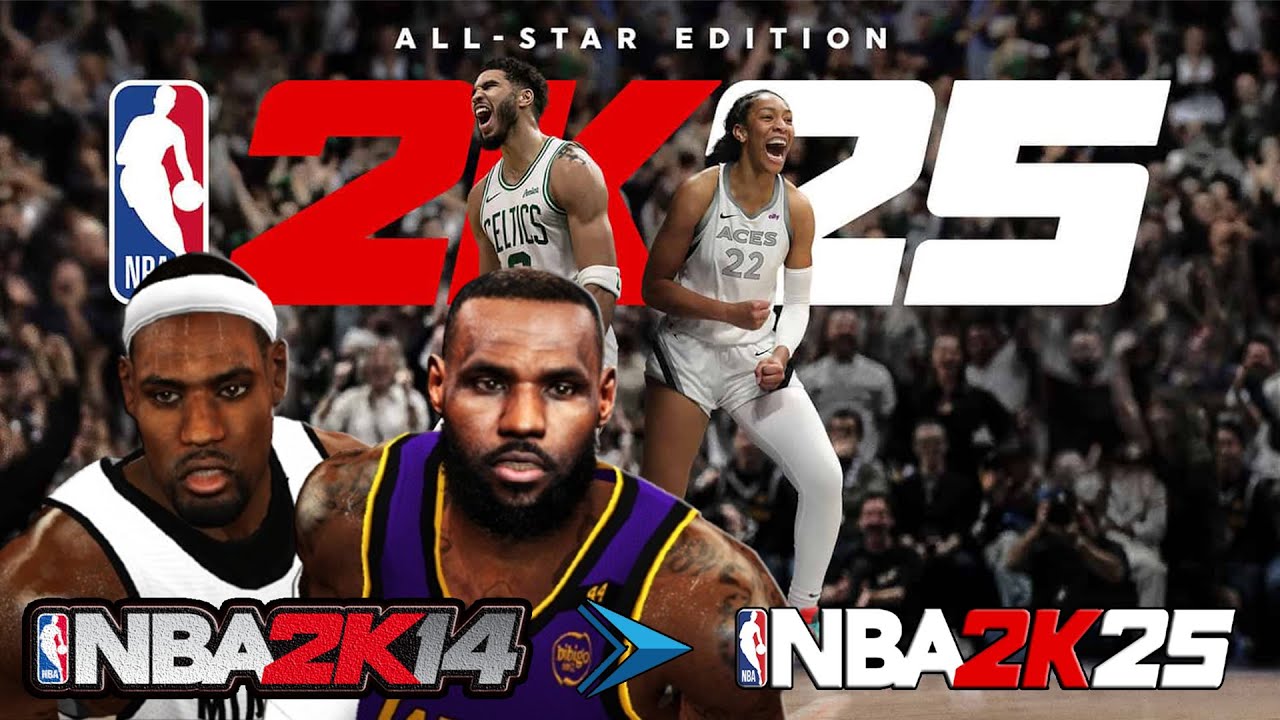 UPDATE NBA 2K14 TO NBA 2K25 | 2025