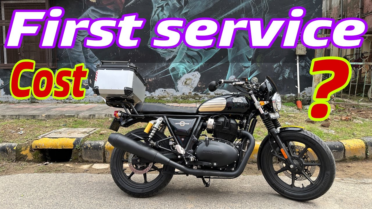 Royal Enfield interceptor 650 1st service 