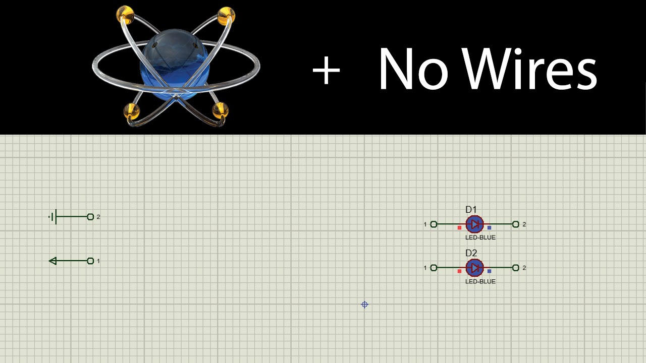 How to use a wireless connection in proteus 8 | Make your proteus circuit simple