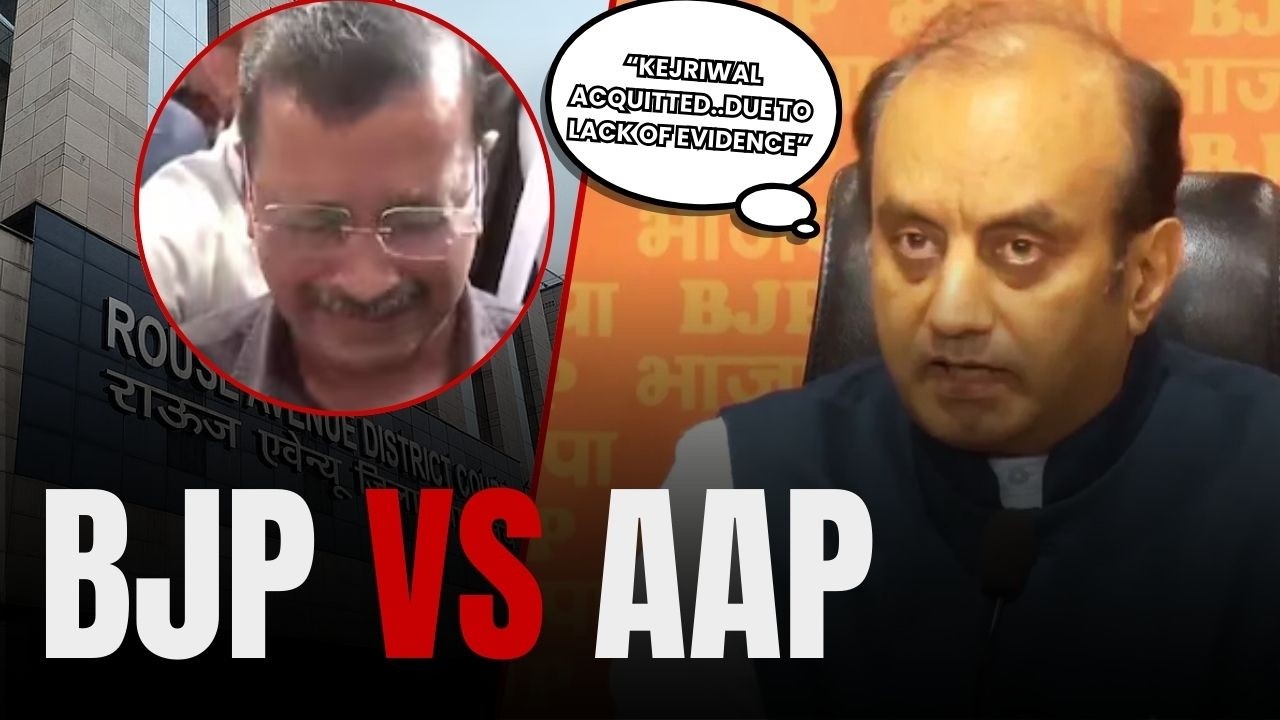 LIVE |   “Kejriwal Acquitted Due to Lack of Evidence” | Congress | BJP | Sudhanshu Trivedi