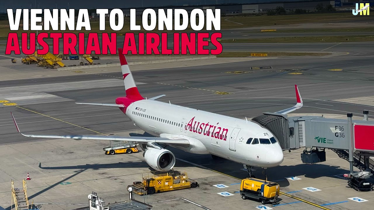 Vienna to London TRIP REPORT in Economy Class! | Airbus A320neo