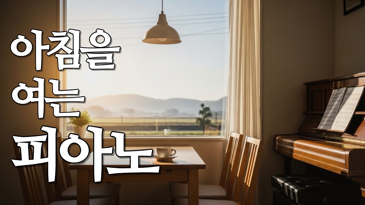 햇살 같은 아침, 커피와 피아노
