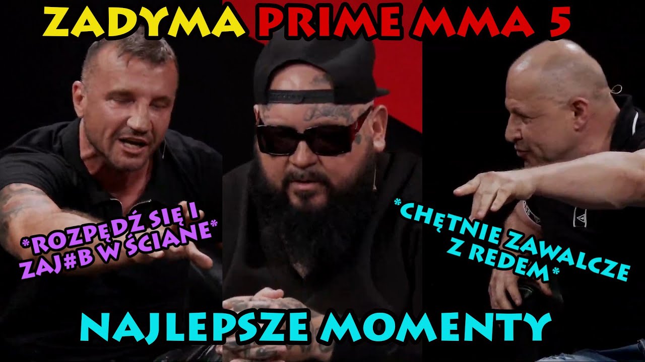 PRIME 5 ZADYMA: PREZES FEN vs MURAN VS RED | NAJLEPSZE MOMENTY