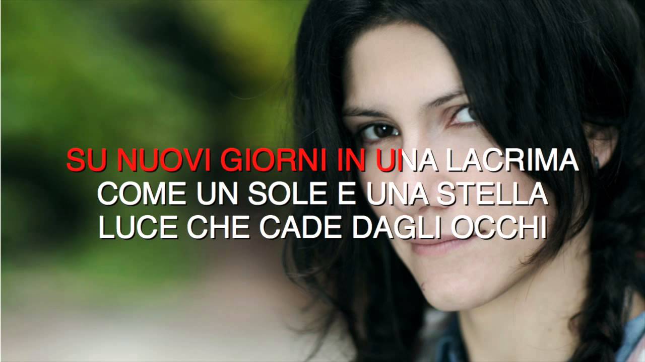 Elisa - Luce - Karaoke con testo