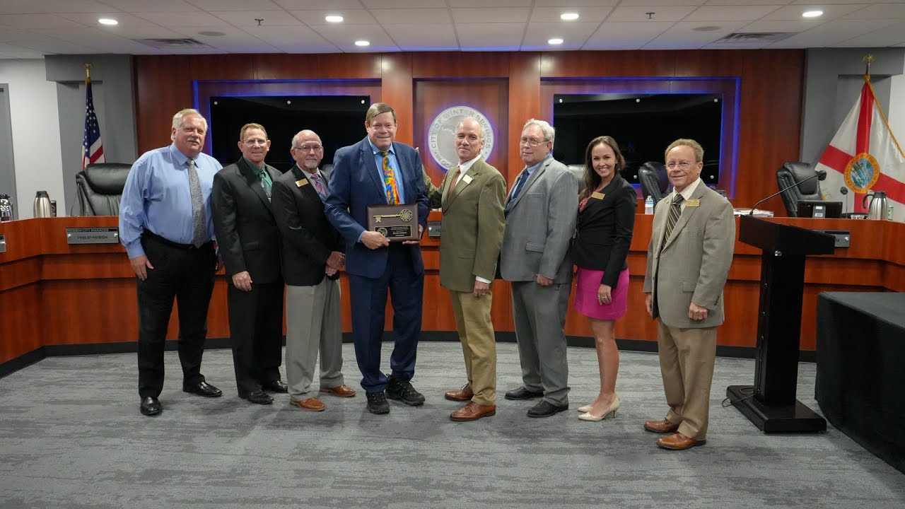 City of Winter Springs | Kevin Cannon Receives Key to City