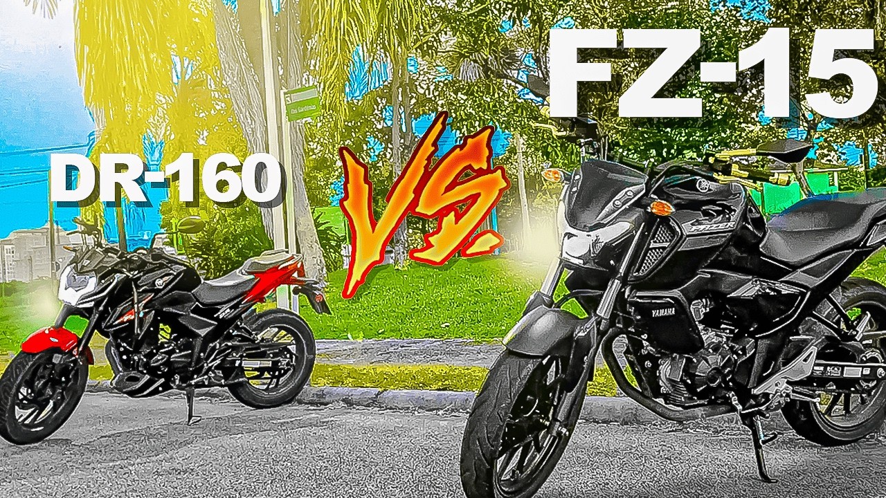 Yamaha FZ15 vs Haojue DR 160: Descubra QUAL É A MELHOR para você! (Análise Completa)