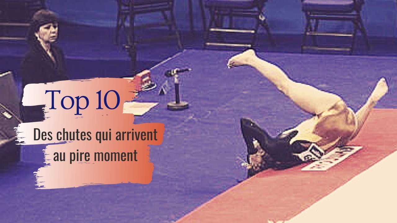 Top 10 des chutes qui arrivent au PIRE moment (Gymnastique)