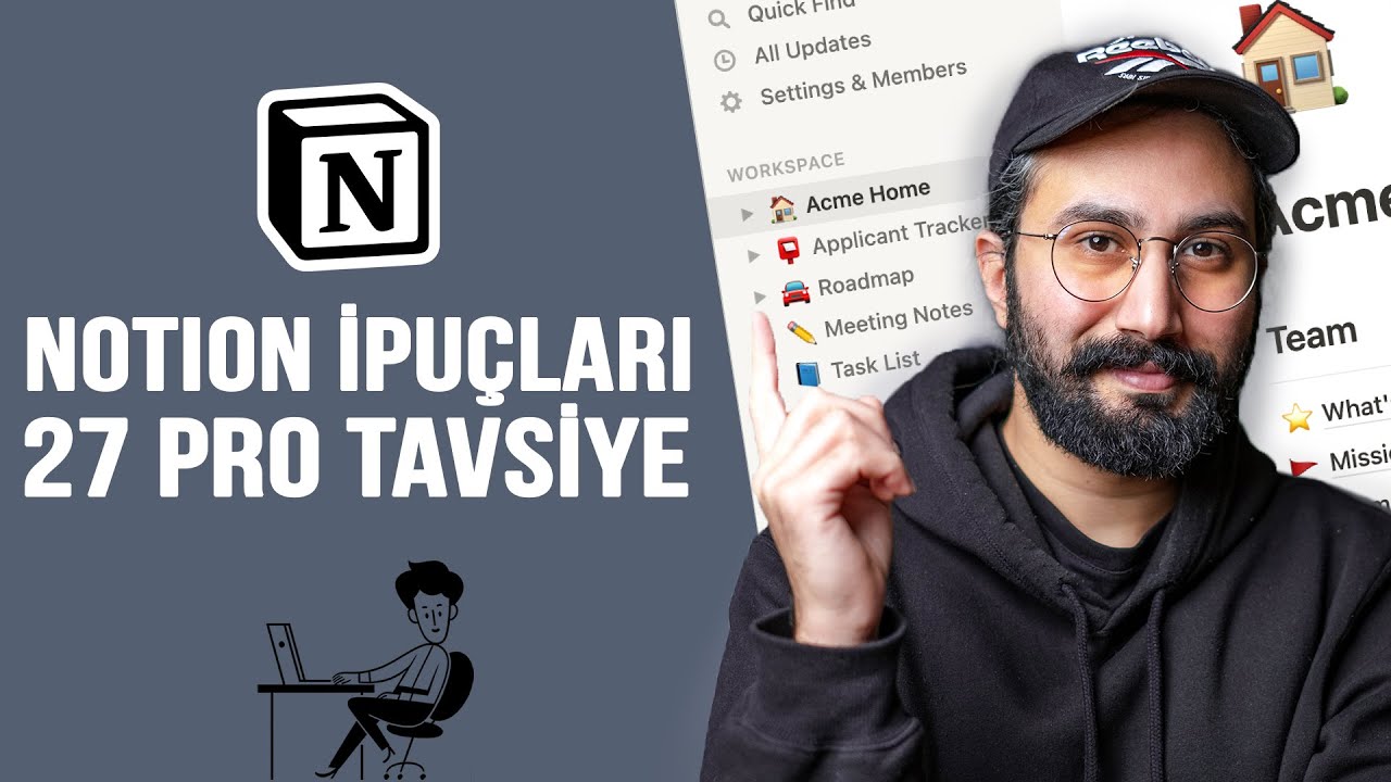 Notion İpuçları - Verimliliğinizi Arttıracak 27 Taktik