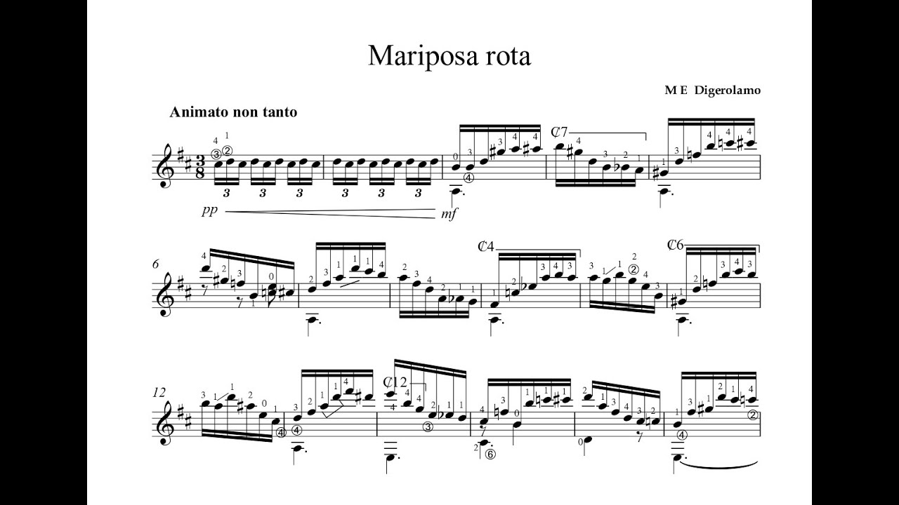 Mariposa rota - M. E. Digerolamo
