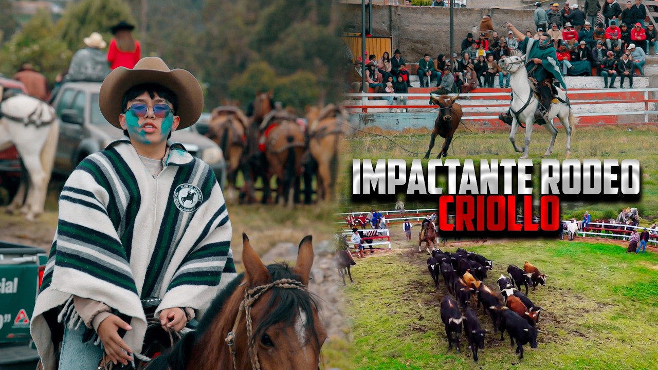 ¡PRIMERA VEZ en un RODEO de CHAGRAS!