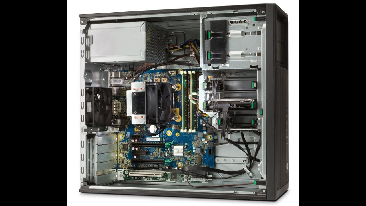 HP Z240 unboxing. A Look at HP's Z240 Entry-Level Workstation