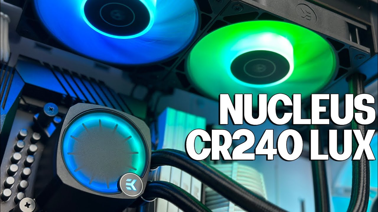 Эффект туннеля D-RGB! &mdash; EK NUCLEUS AIO CR240 LUX делает своё дело! [ОБЗОР]