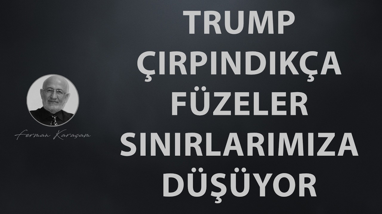 Trump Çırpındıkça Füzeler Sınırlarımıza Düşüyor