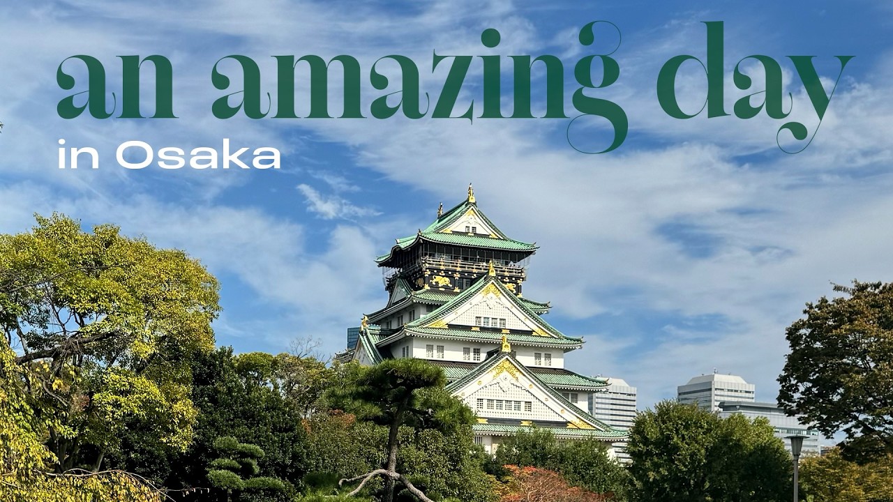 An amazing day in Osaka #JapanAdventures #Osaka