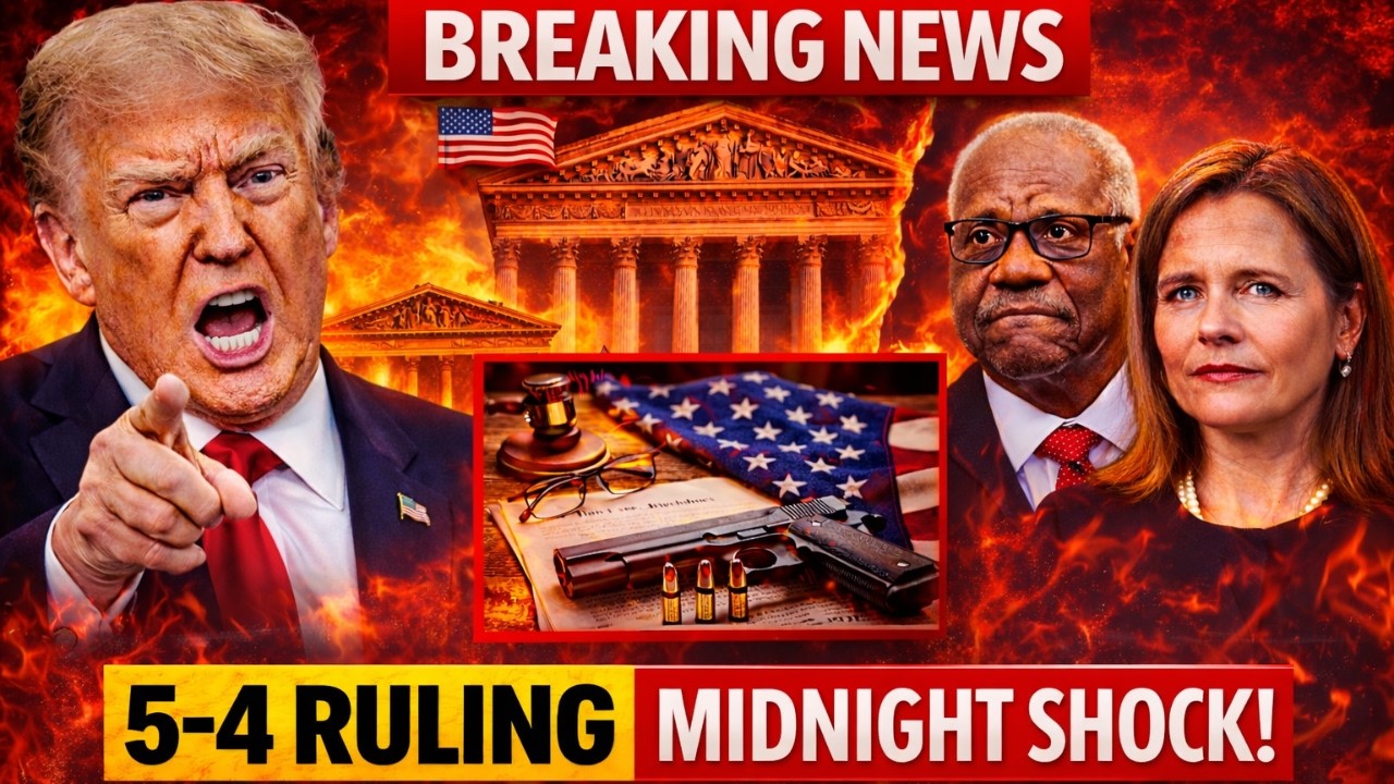 Supreme Court 5 4 Midnight Gun Ruling Shocks States  Second Amendment Earthquake