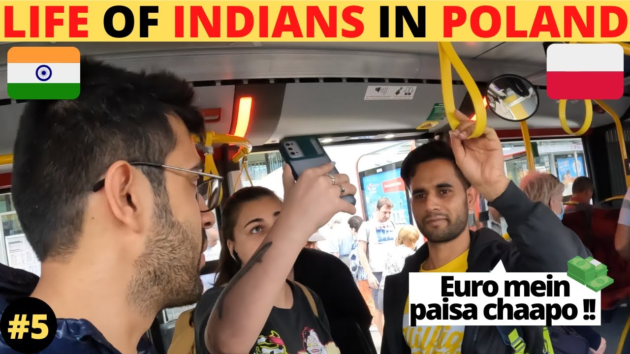 How INDIANS live in POLAND ? 🇵🇱