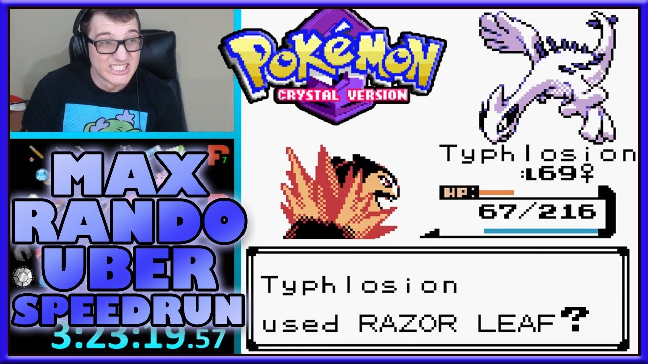 Max Settings Uber Key Item Randomizer | Pokémon Crystal Full Speedrun
