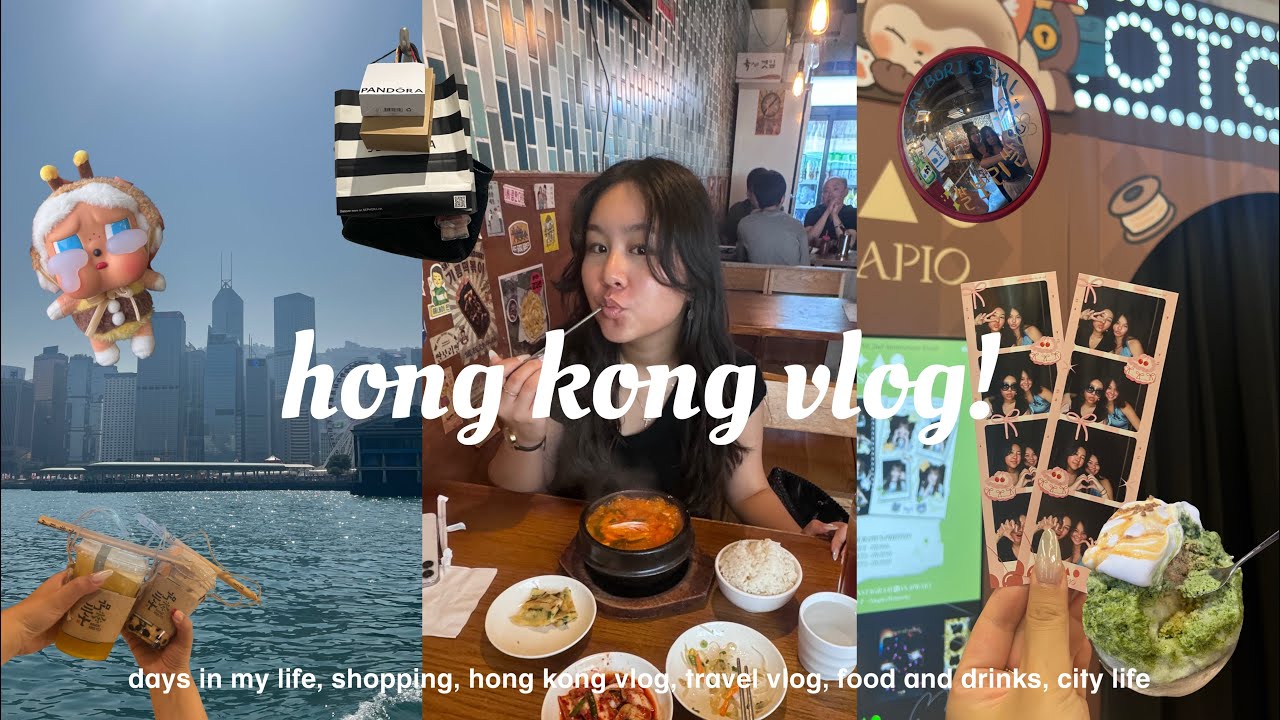 HONG KONG VLOG 🇭🇰 days in my life, shopping, travel, city life, summer days