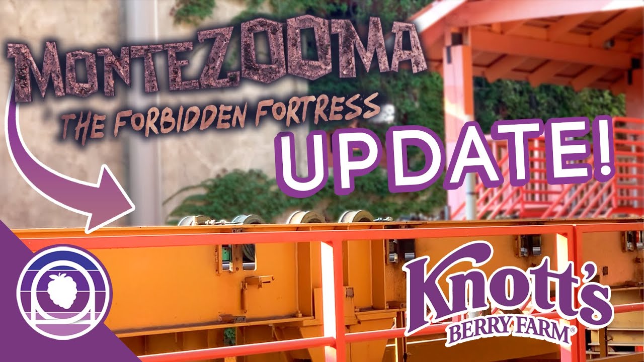 What's This? | MonteZOOMa The Forbidden Fortress Construction Update 10/4/22 | Knott's Berry Farm