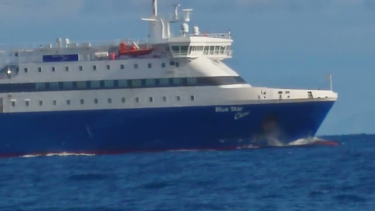 Άφιξη blue star chios  μέρος  2 23/12/2025