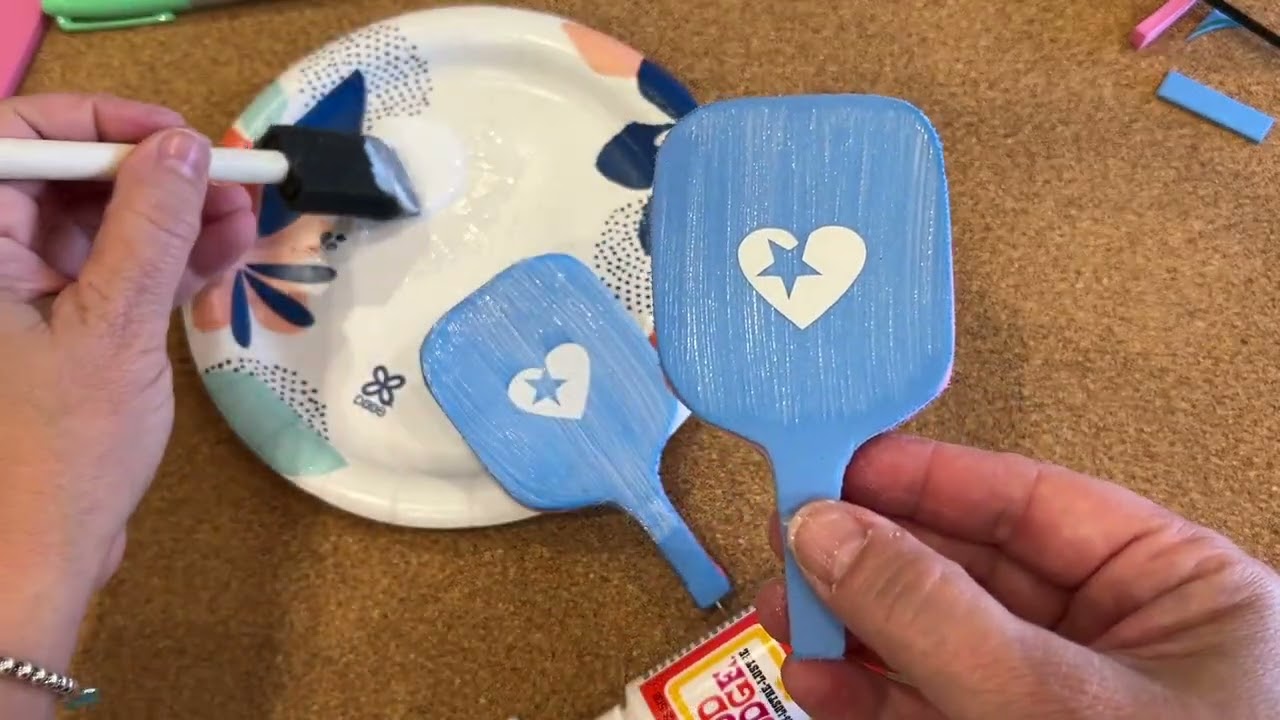 How To Make A Miniature Pickleball Paddle For Dolls Full Tutorial