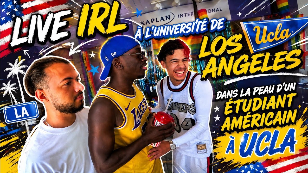 VISITE DE L'UNIVERSITE DE LOS ANGELES - rediffusion live KmSenKangoo