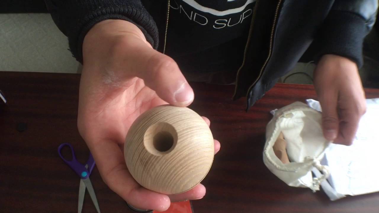Hickory/Ash Stodd Mod Grain Theory Kendama Unboxing | Kendamagenius