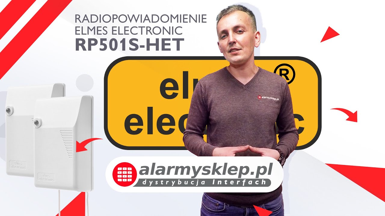 Prezentacja radiopowiadomienia RP501S-HET od Elmes Electronic - Vlog #029