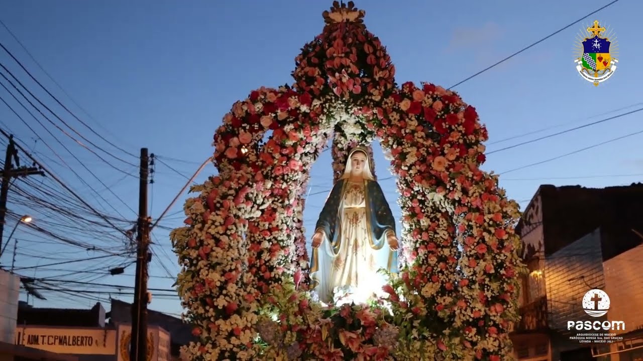 Melhores momentos | Encerramento da Festa de Nossa Senhora das Graças -  Levada