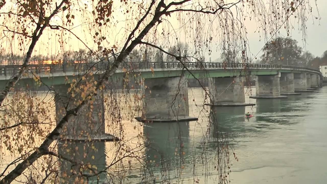 Die alte Innbrücke bei Neuhaus/Schärding