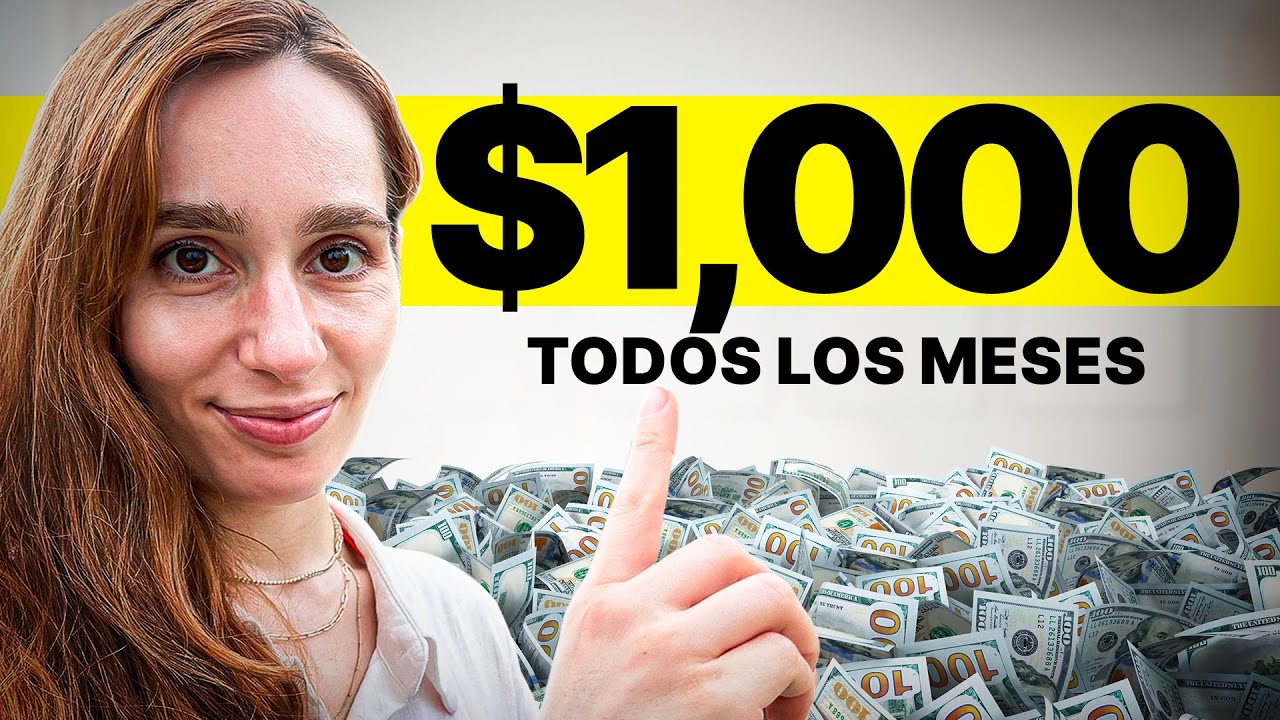 🤑 Cómo GANAR $1,000USD al Mes en Dividendos?