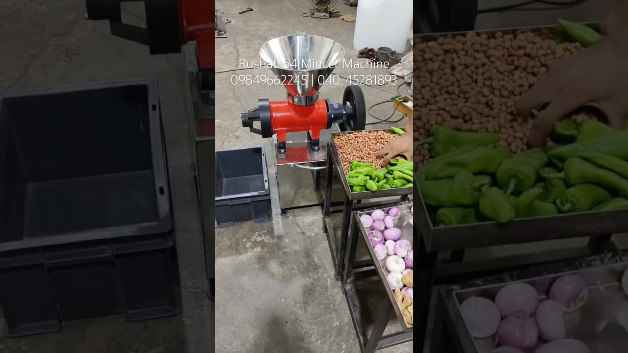 Rushab 64 Mincer Machine | Kheema Machine #meatmincer