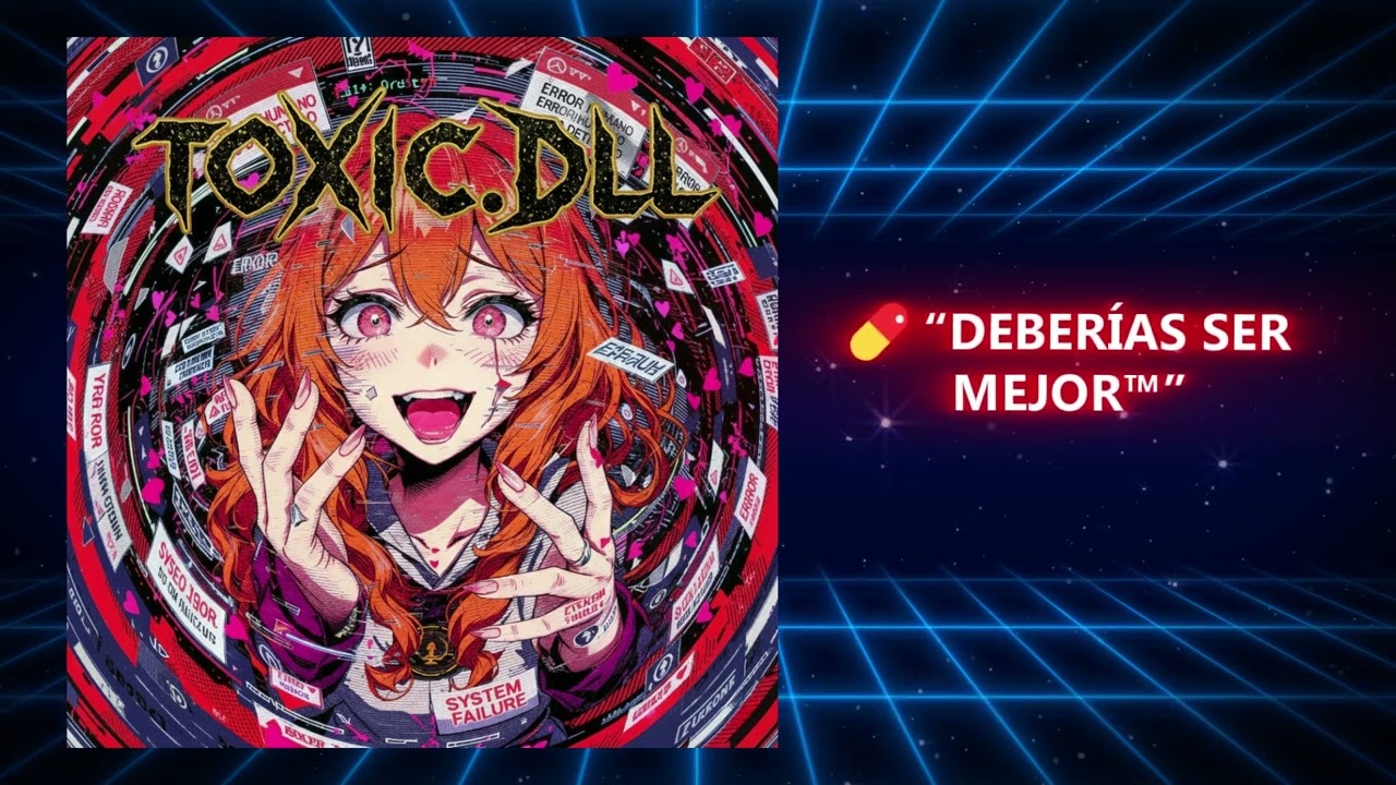 🌌 TOXIC.DLL – [6 💊 “DEBERÍAS SER MEJOR™”] (Official Music Video) | DIGITAL METAL / INDUSTRIAL METAL