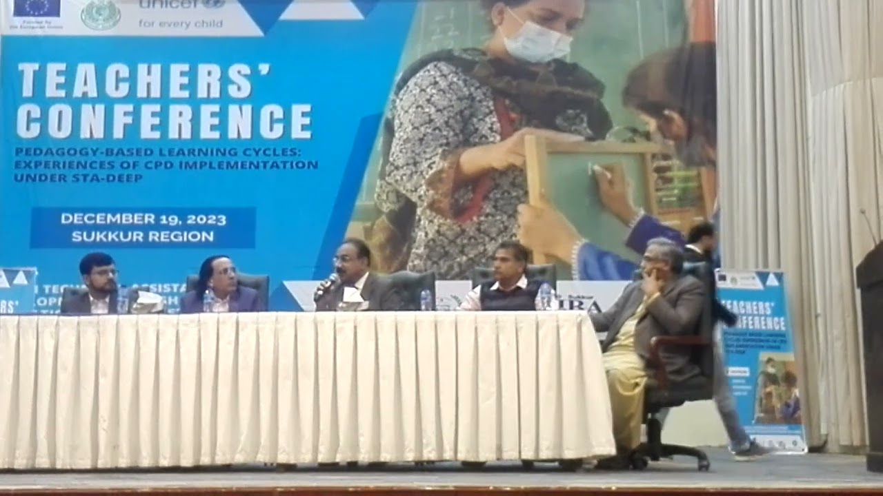 TEACHERS CONFERENCE ABOUT CPD TRAINING AT IBA ,SUKKUR