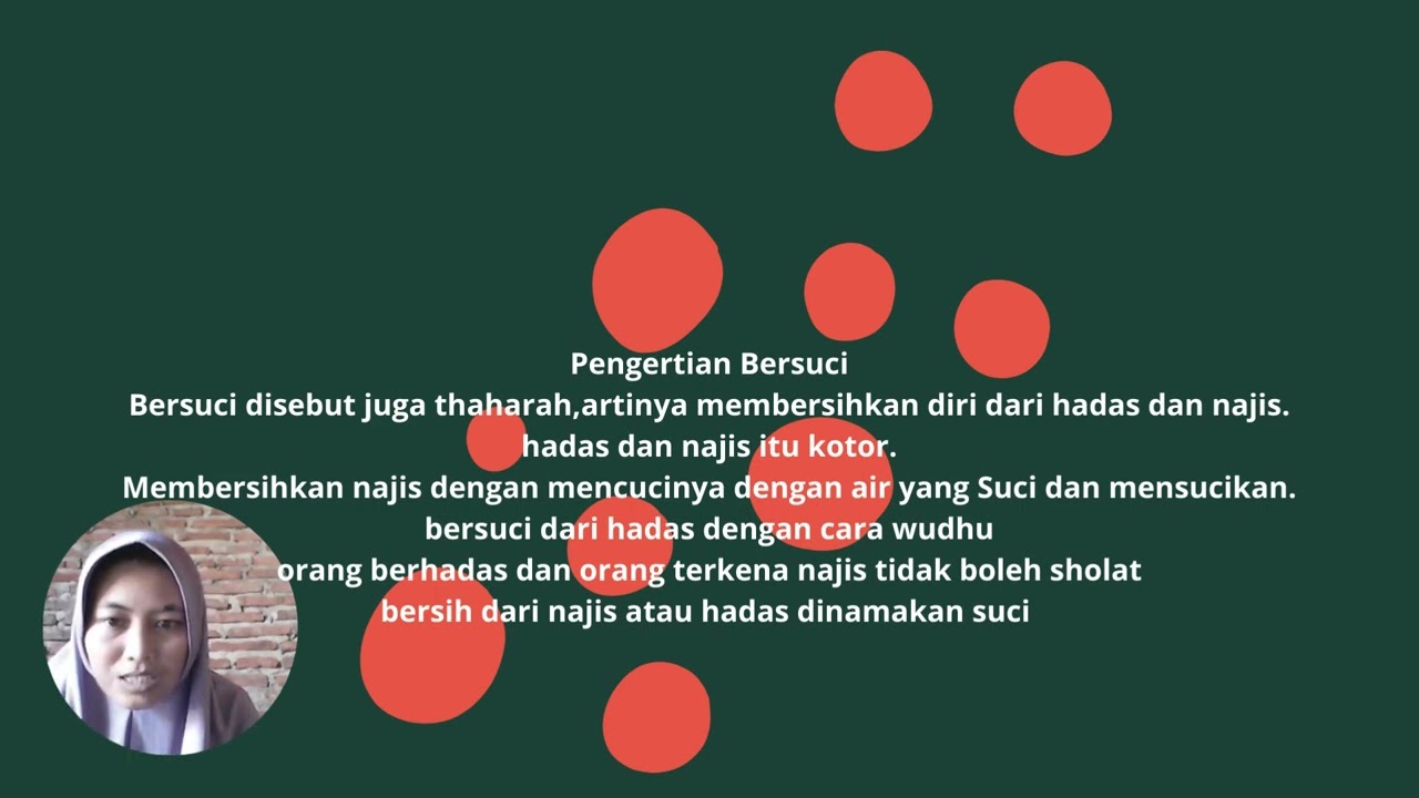 VIDIO PEMBELAJARAN bersuci SARTIYAH