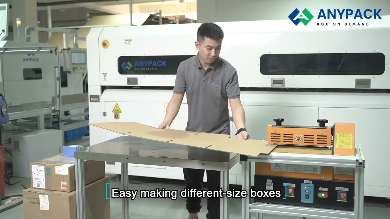 AB2500 Corrugated Box Making Machine
