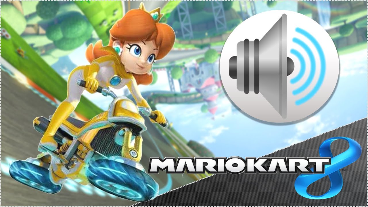 Mario Kart 8 - All Princess Daisy Sound Effects & Voice Clips