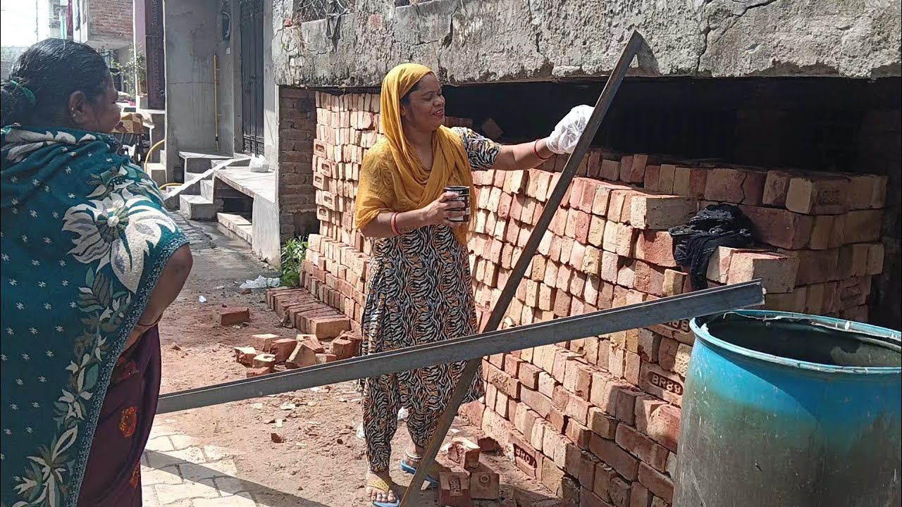 Mummy ne kari majduri#familyvlog #dailyvlog #