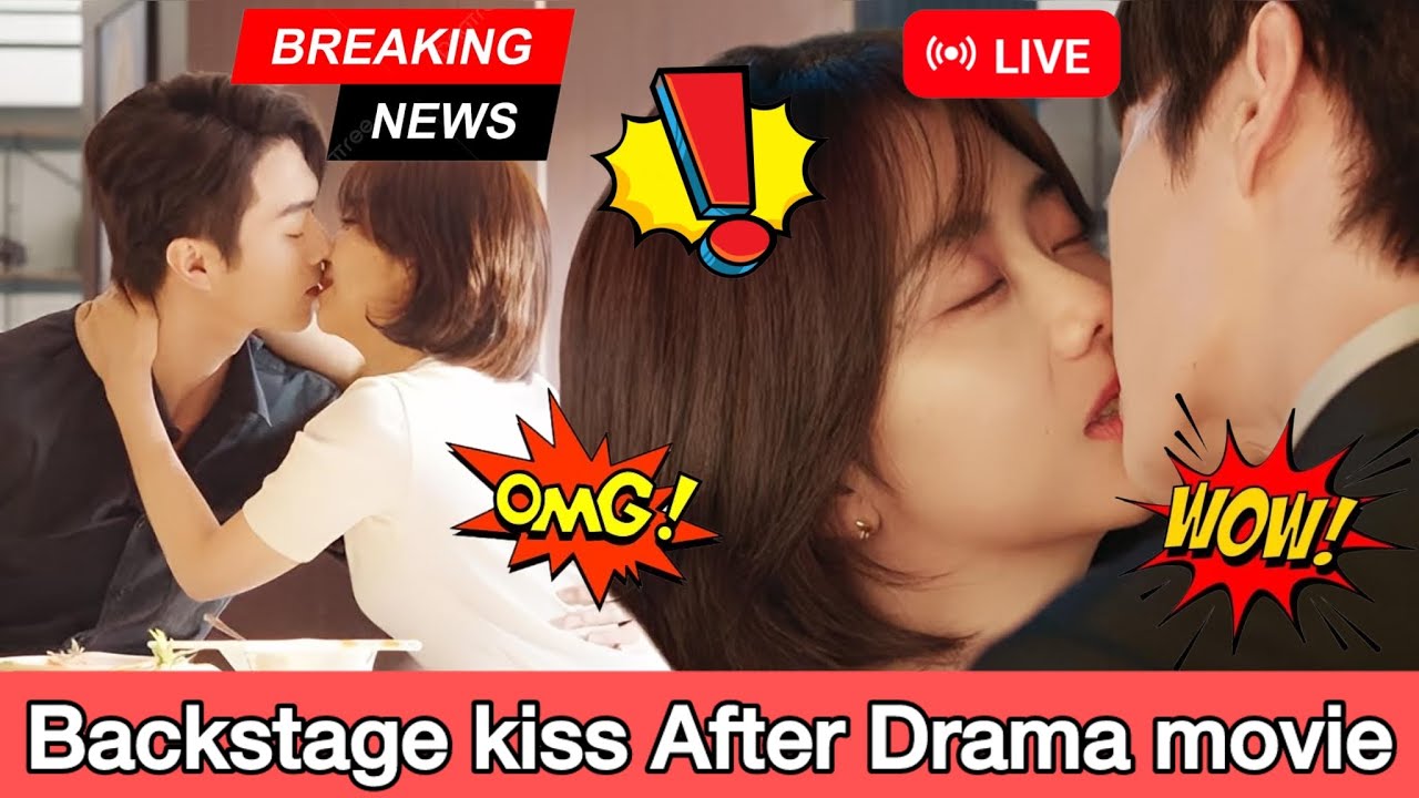 XuKai and Tan Song Yun kiss sweetly at the backstage of the drama "AS BEAUTIFUL AS YOU"