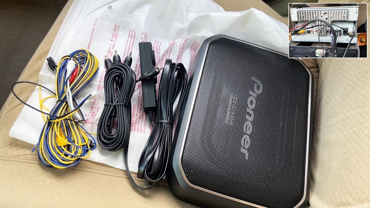 How To Install Pioneer TS-WX140D Underseat Subwoofer
