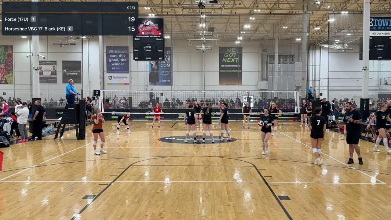 2026 Irish Rumble, Force (17U) vs Horseshoe VBC 17-Black (KE), Mar 8, 2026