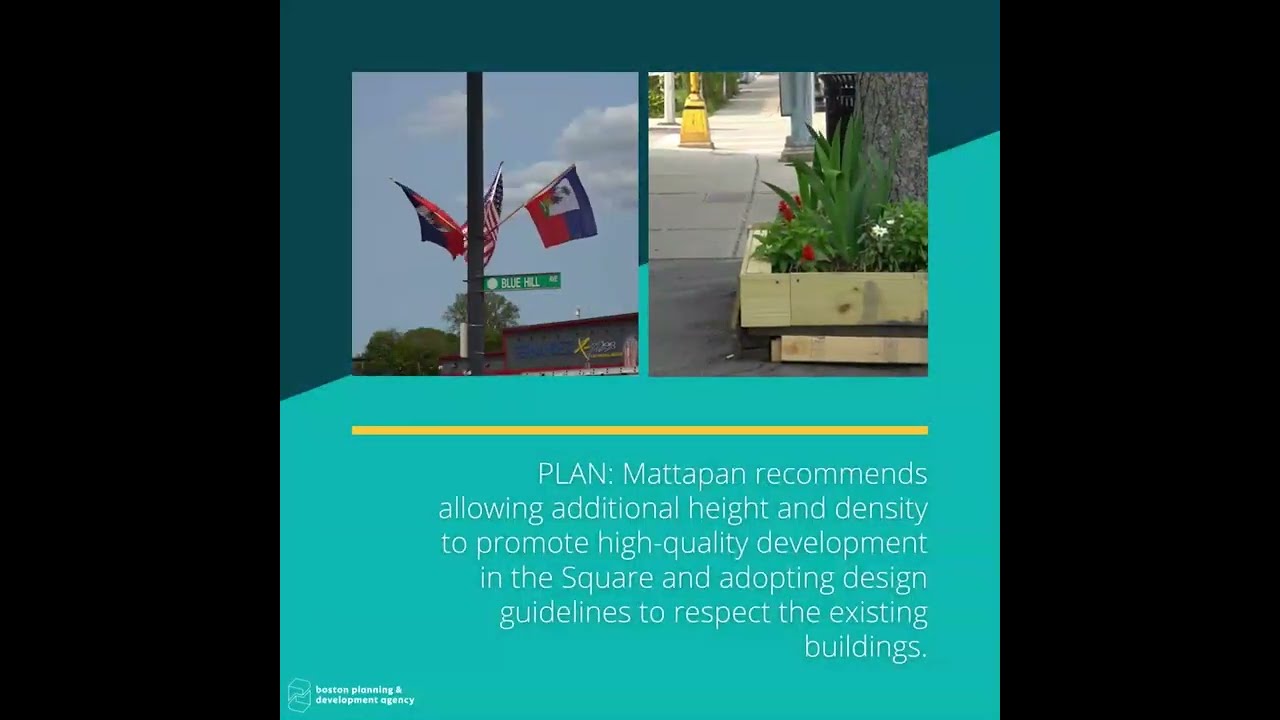Highlights of PLAN: Mattapan