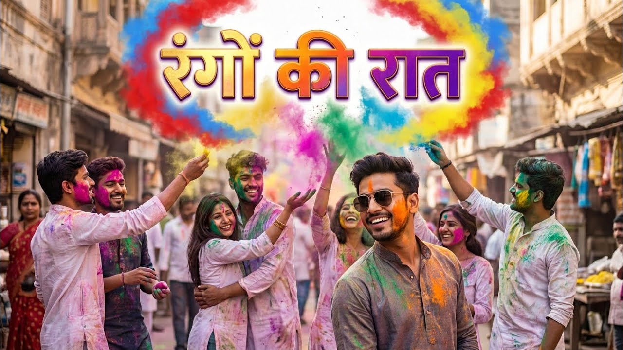 रंगों की रात 🌈 | New Holi Dance Song 2026 | Bollywood Festival Special