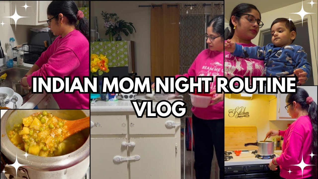 Productive Evening to Night Routine Vlog | Daily Life in USA🇺🇸 | Cooking, Cleaning & Family Time
