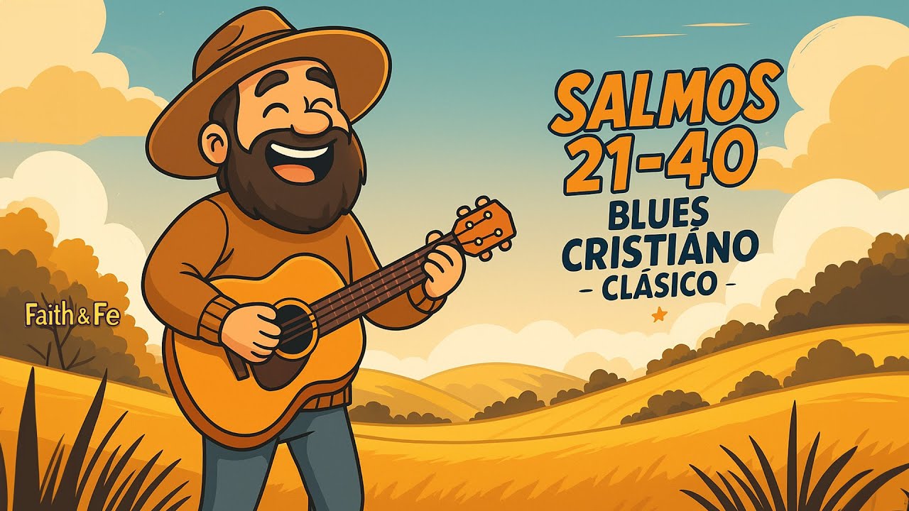 Blues de los Salmos | Música Cristiana Pacífica Inspirada en Salmos 21–40 para Descanso y Reflexión