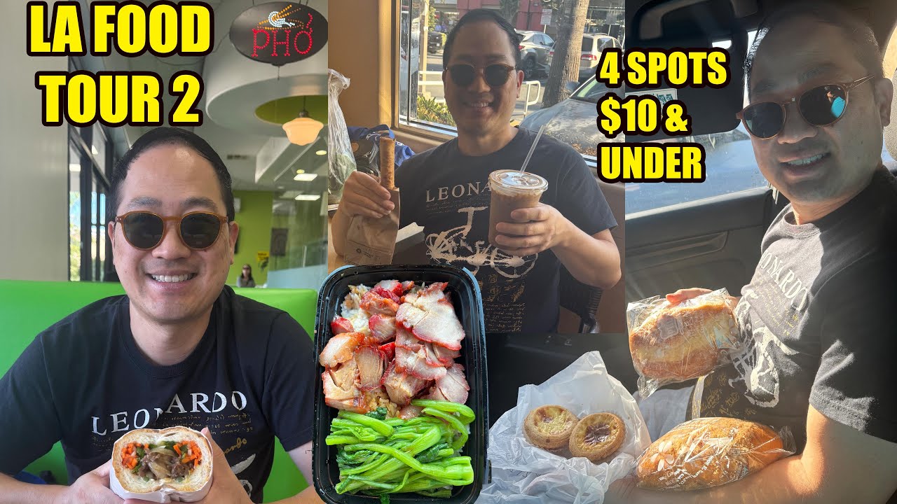 LA Native Food Tour With Every Item Under 10 Bucks 💵