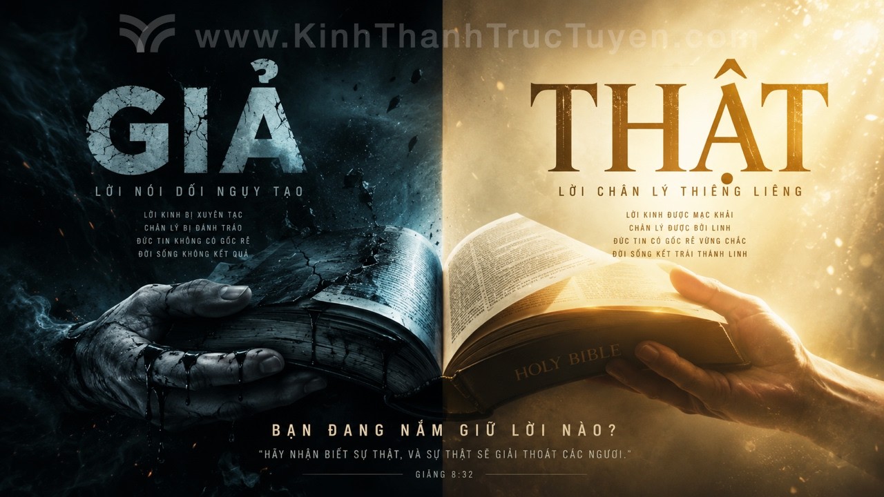 Cơ Đốc Nhân Thật, Cơ Đốc Nhân Giả. #kttt